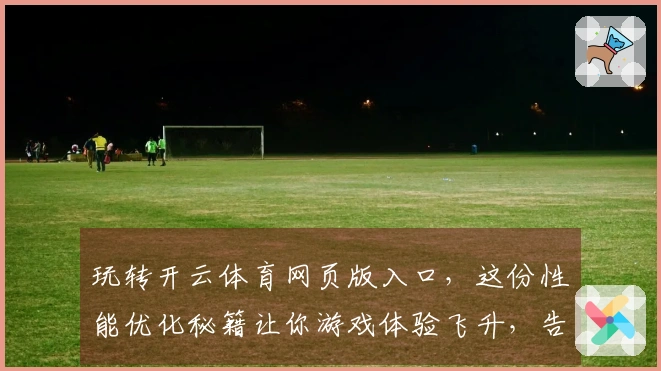 玩转开云体育网页版入口，这份性能优化秘籍让你游戏体验飞升，告别卡顿不是梦！